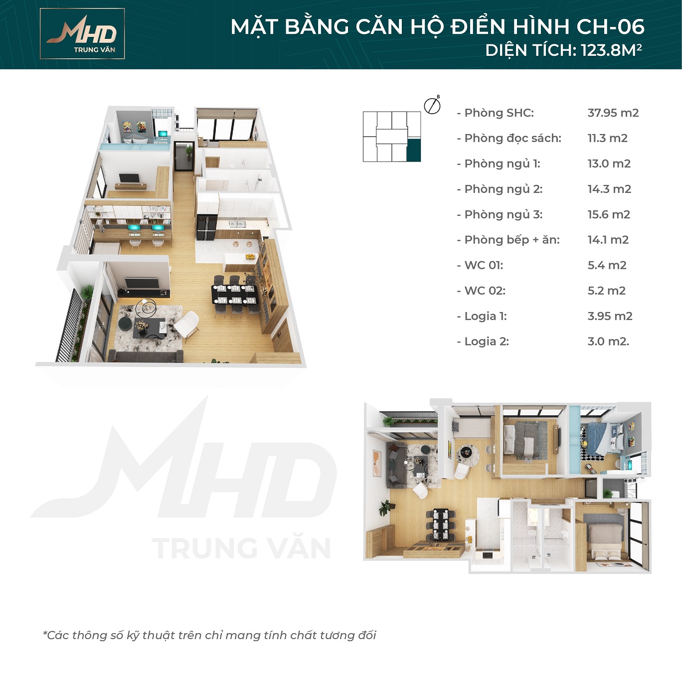 Căn hộ chung cư MHD Trung Văn