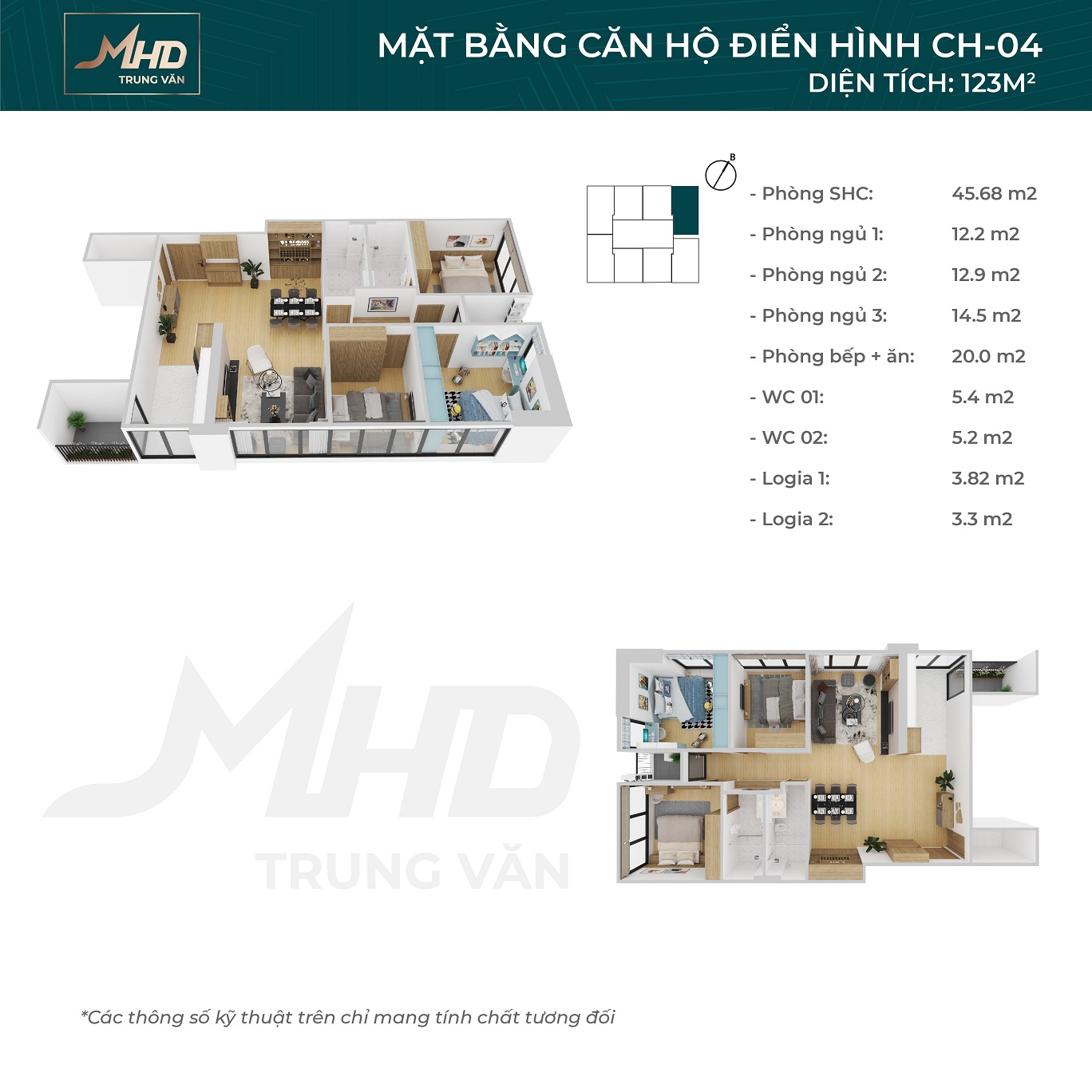 Căn hộ chung cư MHD Trung Văn