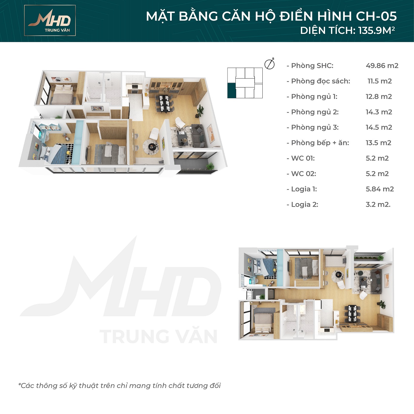 Căn hộ chung cư MHD Trung Văn